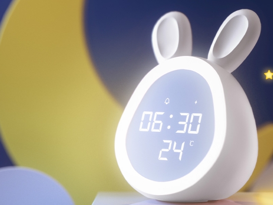 Wake-up light slaaptrainer konijn