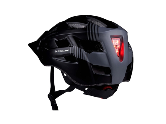 Dunlop fietshelm met ledverlichting