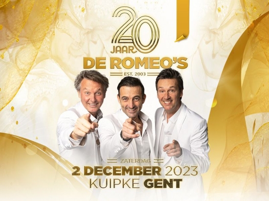 2 december 2023 - 20 jaar De Romeo&apos;s in &apos;t Kuipke in Gent